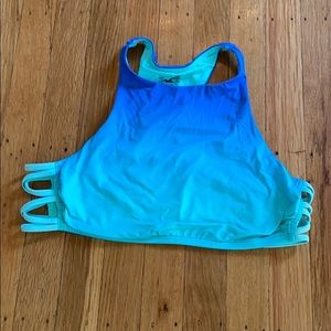 FINAL CHANCE Hollister Blue Ombré Bikini Top